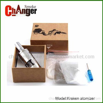 Hot selling products 2014 rebuildable kraken atomizer clone